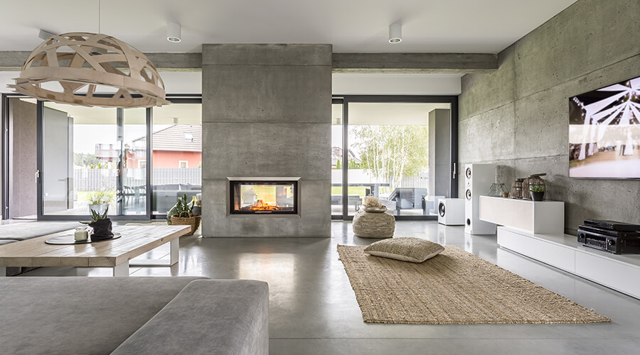 luxury property open layout