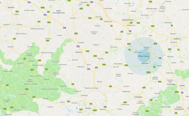 Area Pages Map