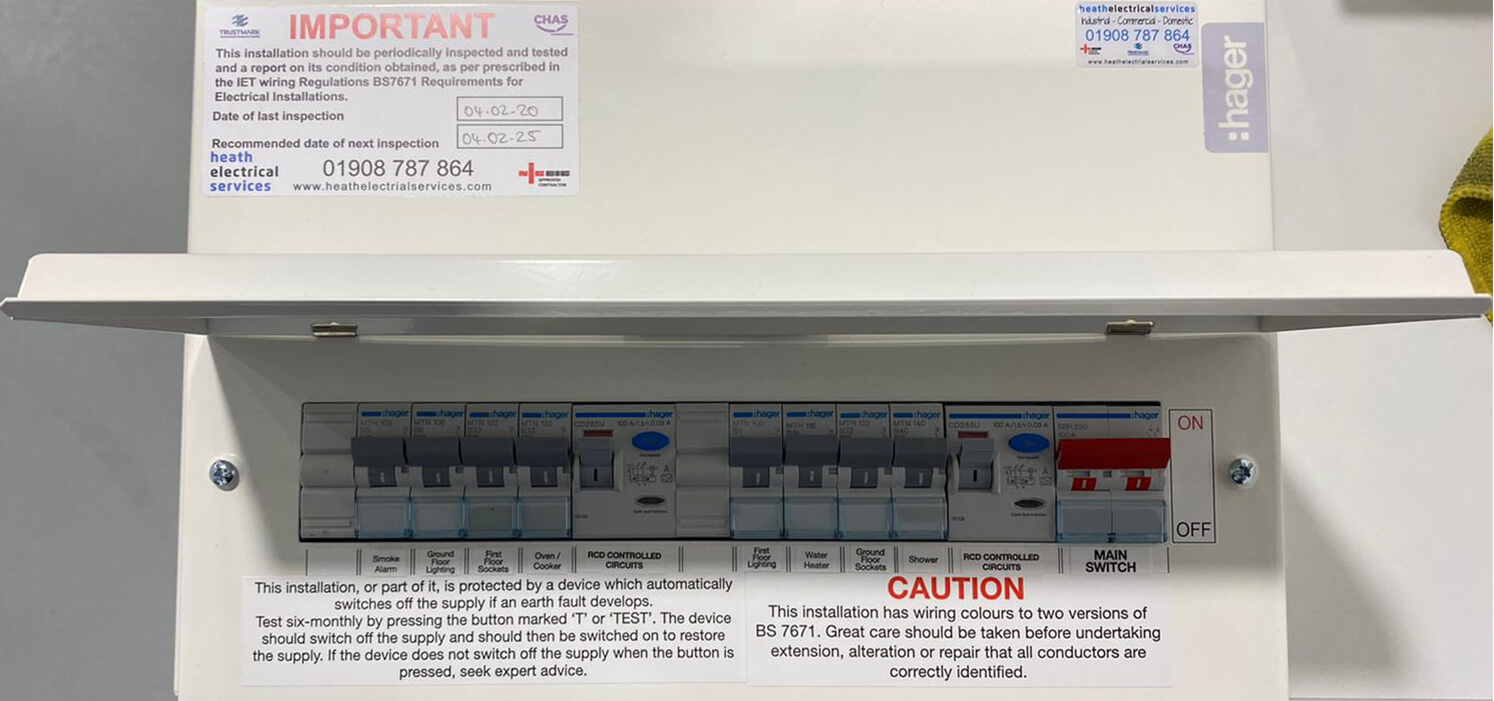 Dual RCD Consumer Unit