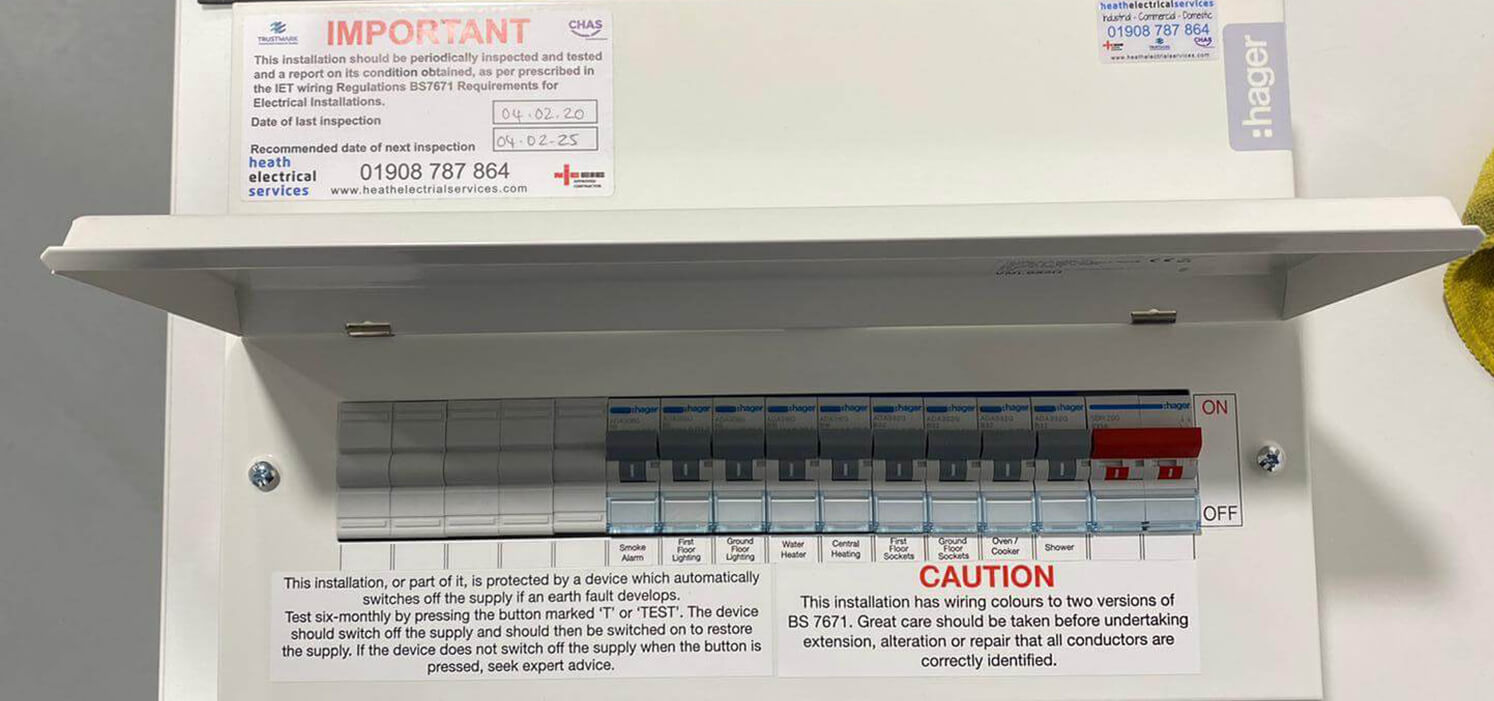 Main Switch Consumer Unit