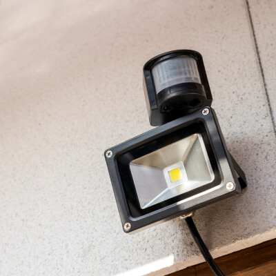 Motion sensor lighting