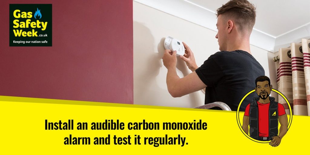 Install Carbon Monoxide Detector