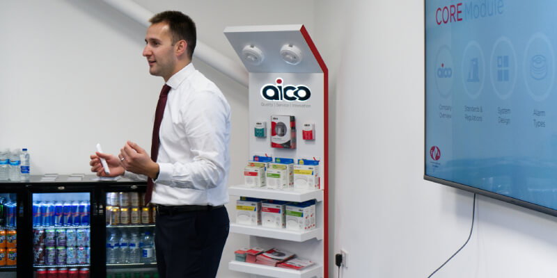 Alex Holding Training Session