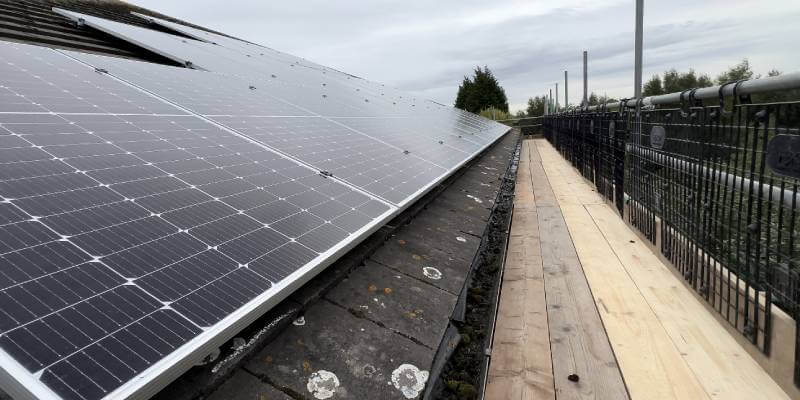 Solar Panels On Roof