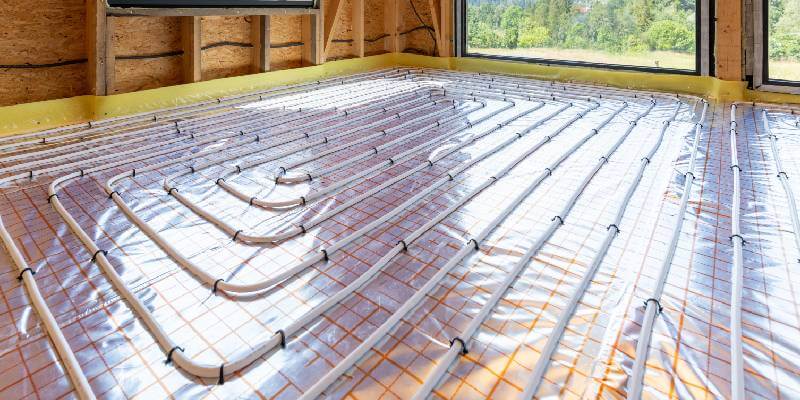 Exposed Underfloor Heating