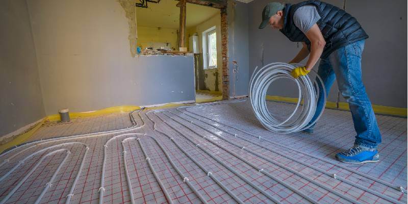 Installing Underfloor Heating