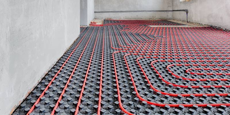 Underfloor heating plan
